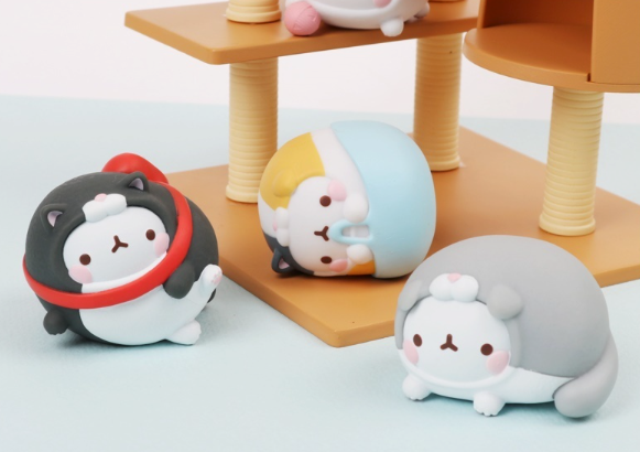 Molang Cat Edition Random Figure