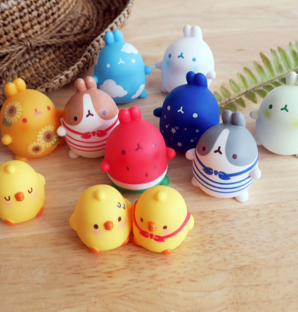 Molang Spring Summer Autumn Winter Random Figure