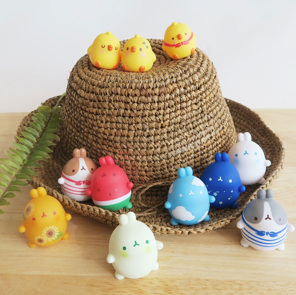 Molang Spring Summer Autumn Winter Random Figure