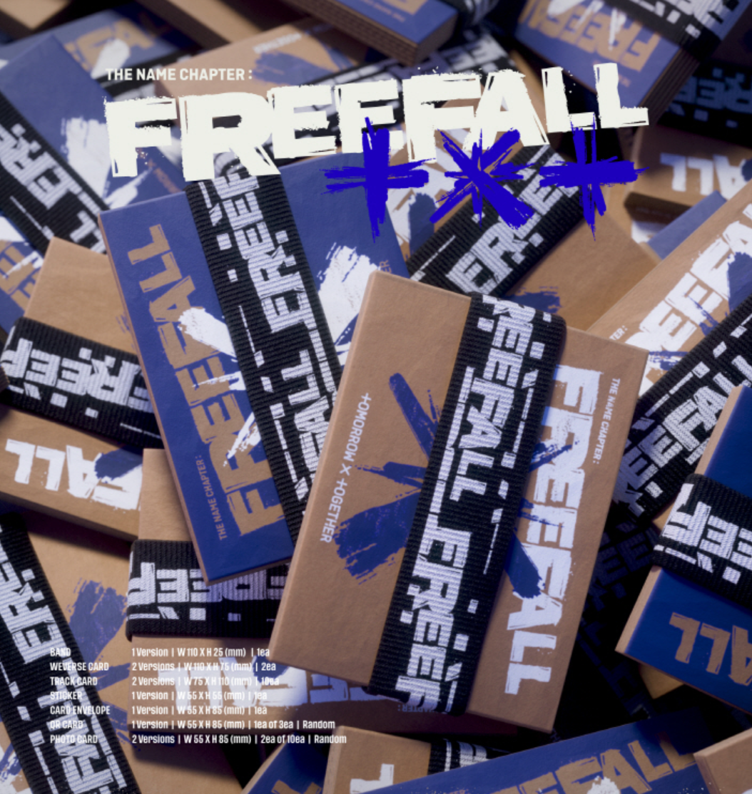 TOMORROW X TOGETHER (TXT) 3rd Full Album "The Name Chapter: FREEFALL" (Weverse Ver.)