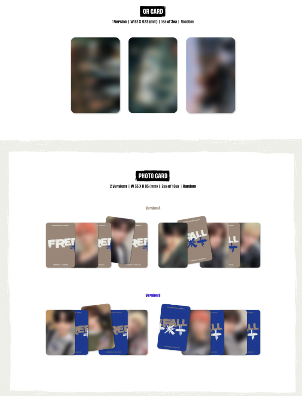 TOMORROW X TOGETHER (TXT) 3rd Full Album "The Name Chapter: FREEFALL" (Weverse Ver.)