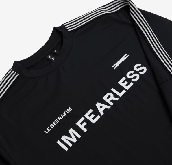[Pre-Order] Le Sserafim Jersey L/S T-Shirt (Black)