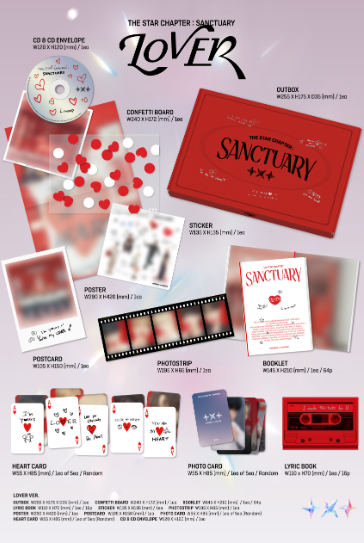 TOMORROW X TOGETHER (TXT) 7th Mini Album "SANCTUARY" (Set) with Applemusic POB
