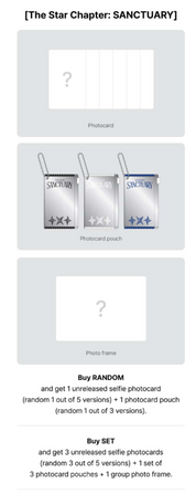 TOMORROW X TOGETHER (TXT) 7th Mini Album "SANCTUARY" (Set) with Weverse Shop POB