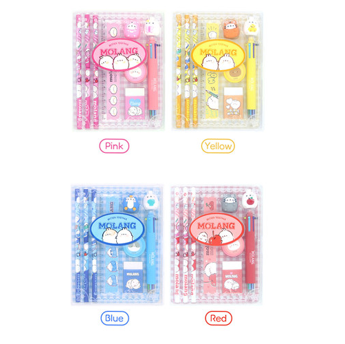Molang Case Stationery Set (Random)