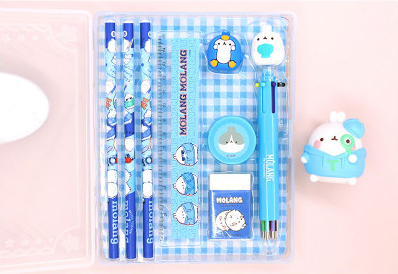 Molang Case Stationery Set (Random)
