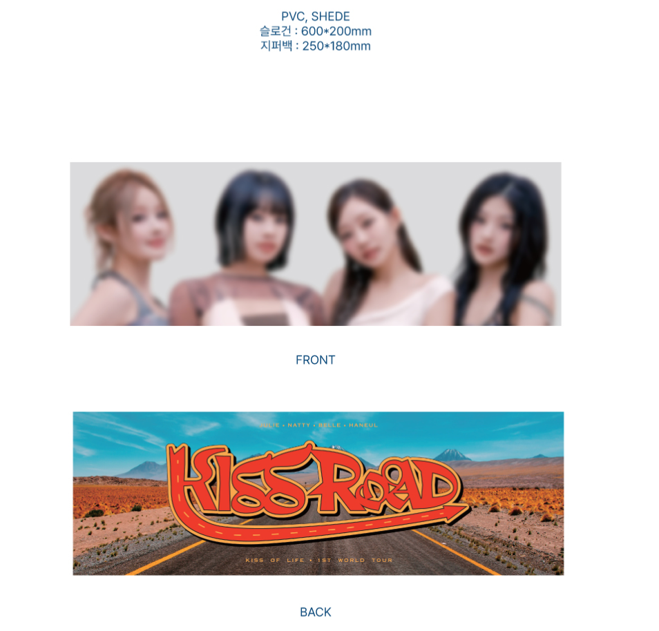 KISS OF LIFE - Photo Slogan / 1st World Tour [KISS ROAD in Seoul]