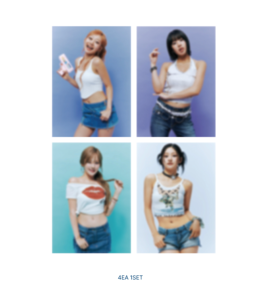 KISS OF LIFE L-Holder & Poster Set / 1st World Tour [KISS ROAD in SEOUL]