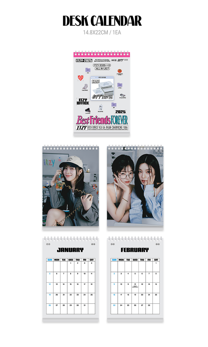 ITZY 2025 Season's Greetings "Best Friends Forever"