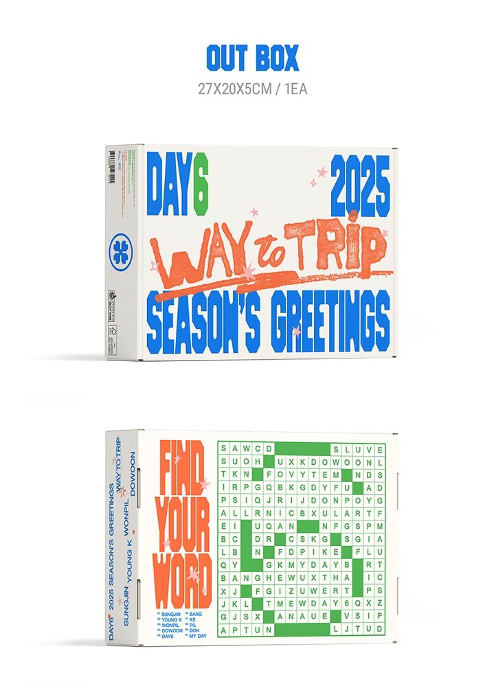 DAY6 2025 Season's Greetings "WAY To TRIP"