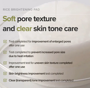 SKINFOOD - Rice Brightening Pad