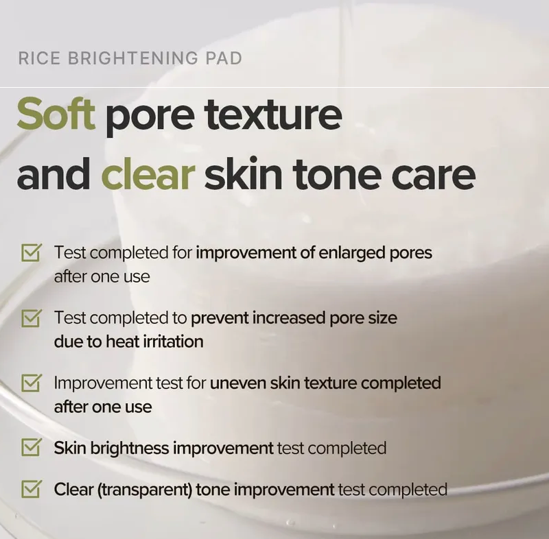 SKINFOOD - Rice Brightening Pad