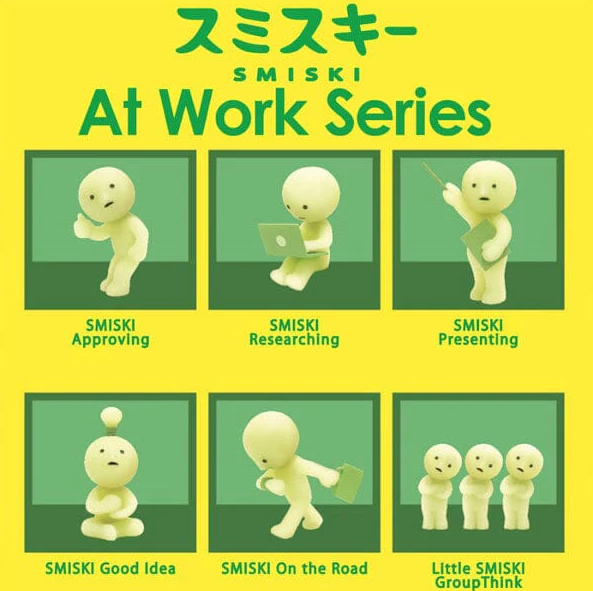 Smiski Work Series Figure Blind Box