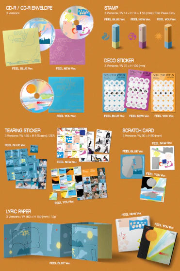 Seventeen 12th Mini Album "Spill The Feels"  with Applemusic POB