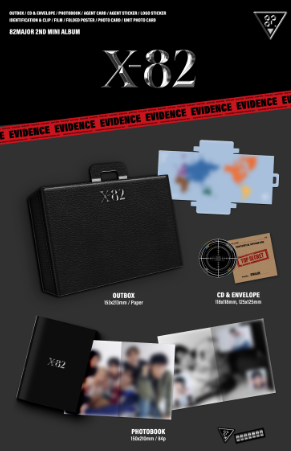 82MAJOR 2nd Mini Album "X-82"