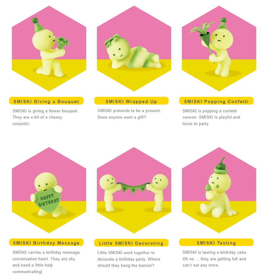 Smiski Birthday Series Figure Blind Box