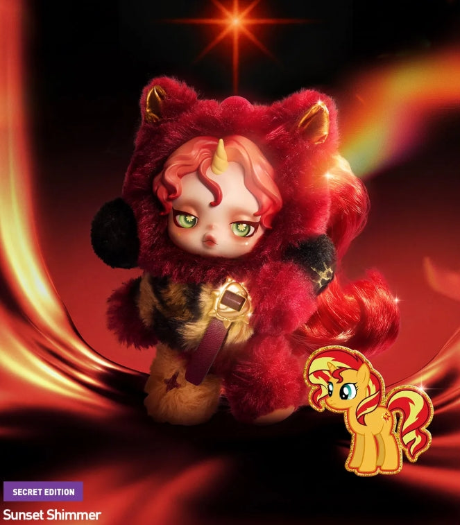 POP MART SKULLPANDA × My Little Pony Series Plush Blind Box (1/6