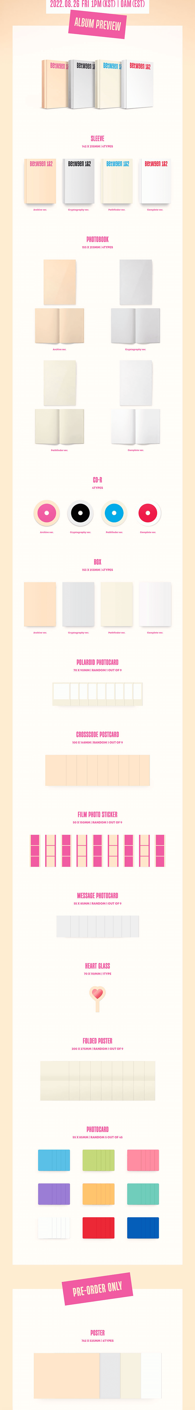 TWICE 11th Mini Album "Between 1&2"