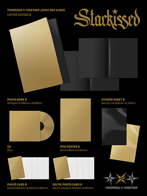 [Pre-Order] TXT Japan Album: Strakissed [Limited Edition B]