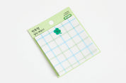 Transparent Tracing Sticky Note: Clover Check