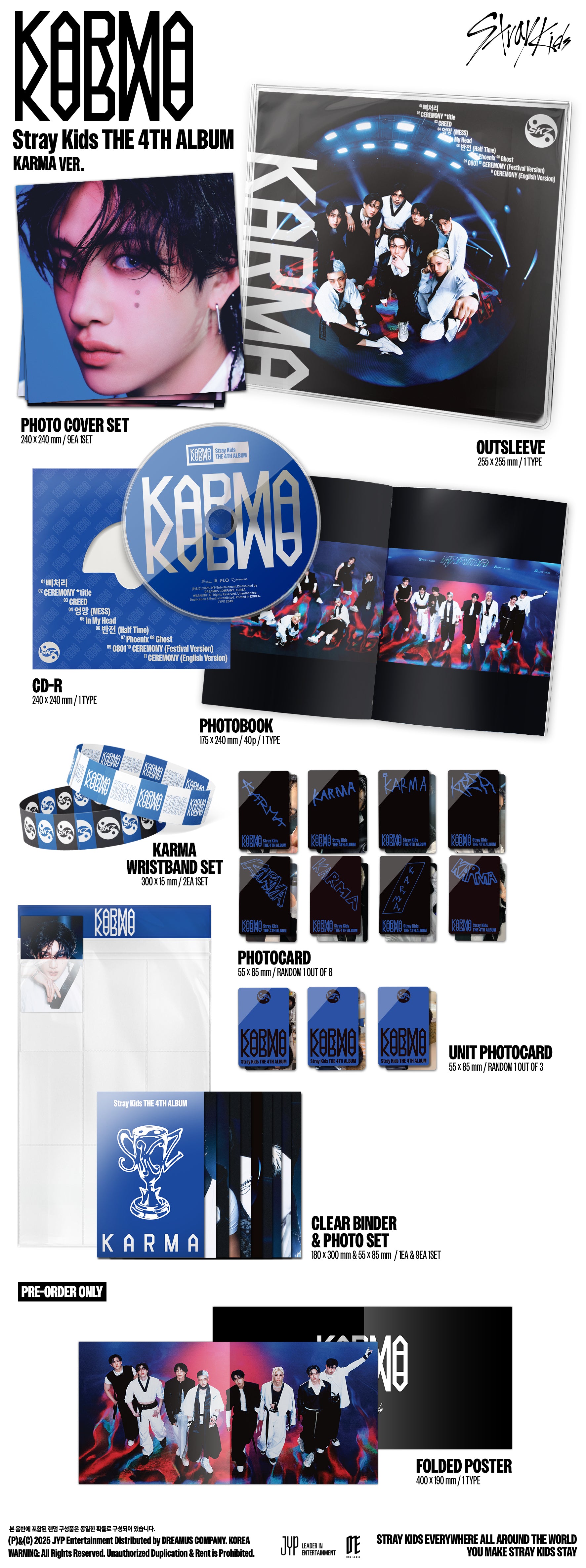 Stray Kids 4th Album "KARMA" (KARMA Ver.) [Limited Edition]