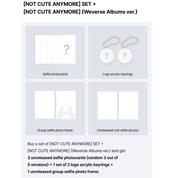 [PRE-ORDER] [WEVERSE POB] ILLIT – 1st Single Album [NOT CUTE ANYMORE] (Set) + (Weverse Albums ver.)