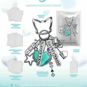 SAY MY NAME 1st Single Album "iLy" (Key Ring Ver.)