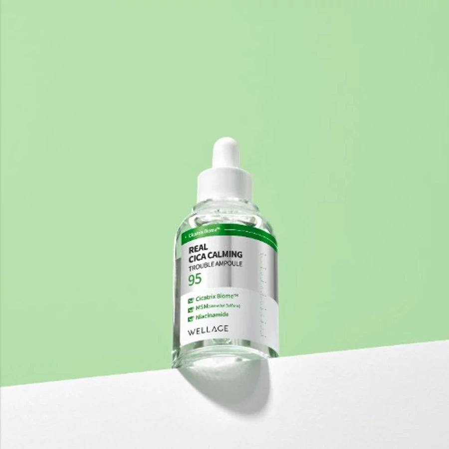 WELLAGE Real Cica Calming 95 Trouble Ampoule [50ml]