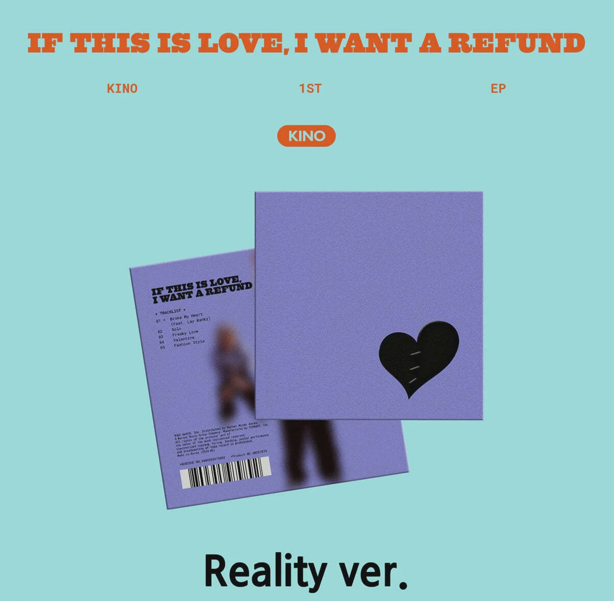 Pentagon KINO 1st EP Album "If This Is Love, I Want A Refund" (Reality Ver.)