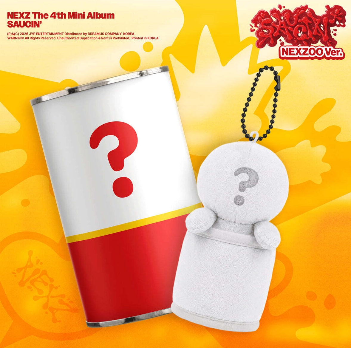 [PRE-ORDER] NEXZ - 4TH MINI ALBUM [SAUCIN'] NEXZOO VER. (Random)
