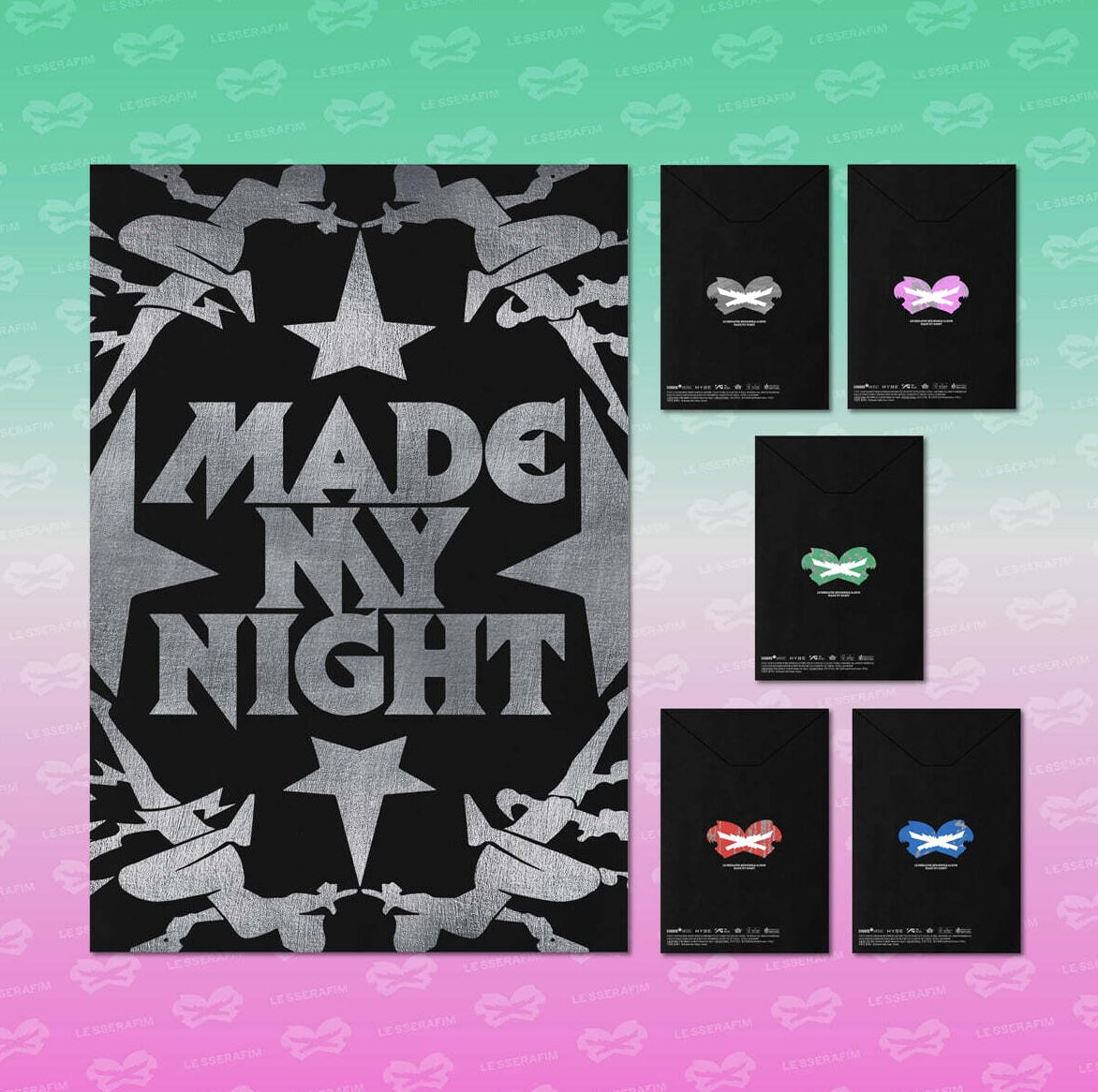 [PRE-ORDER] LE SSERAFIM - 2ND SINGLE ALBUM [MADE MY NIGHT] COMPACT VER. (5 VERSIONS)