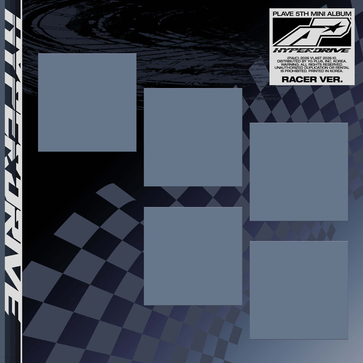 [PRE-ORDER] PLAVE - 5TH MINI ALBUM [HYPERDRIVE] (RACER VER.) (5 VERSIONS)