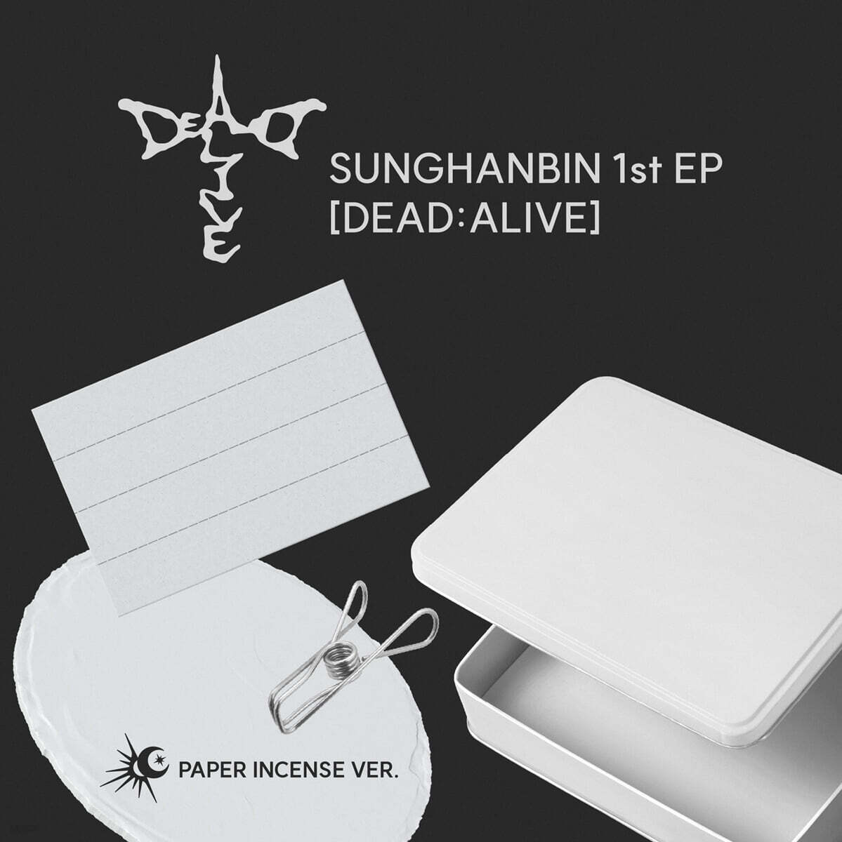 [PRE-ORDER] SUNGHANBIN - 1ST EP ALBUM [DEAD:ALIVE] (PAPER INCENSE VER.)