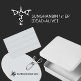 [PRE-ORDER] SUNGHANBIN - 1ST EP ALBUM [DEAD:ALIVE] (PAPER INCENSE VER.)