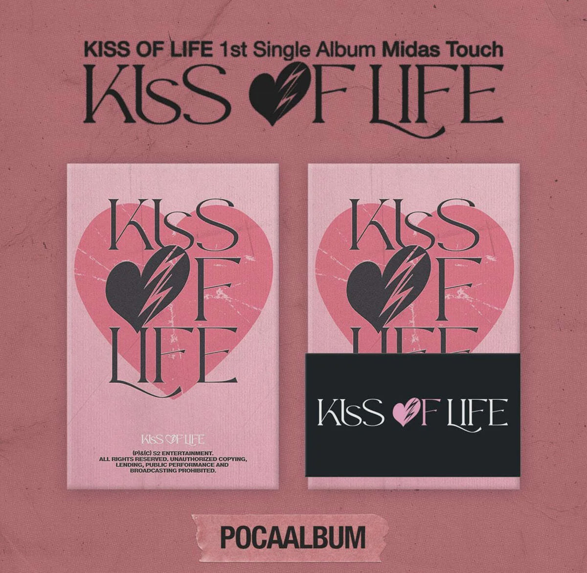Kiss Of Life - 1st Single Album 'MIDAS TOUCH' (POCA Ver.)