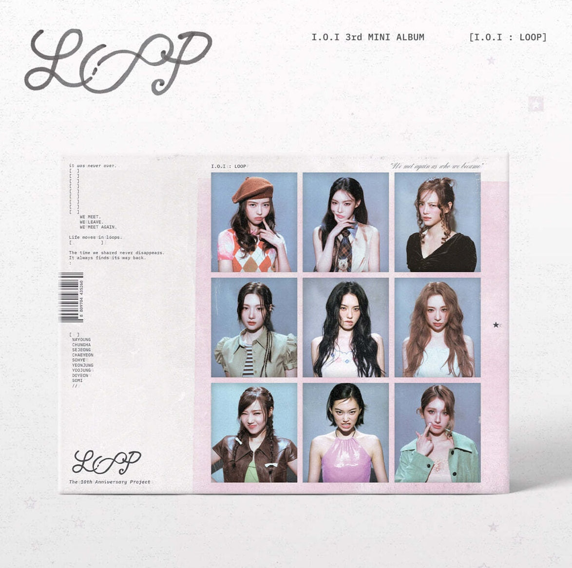[PRE-ORDER] I.O.I - 3RD MINI ALBUM [I.O.I : LOOP]