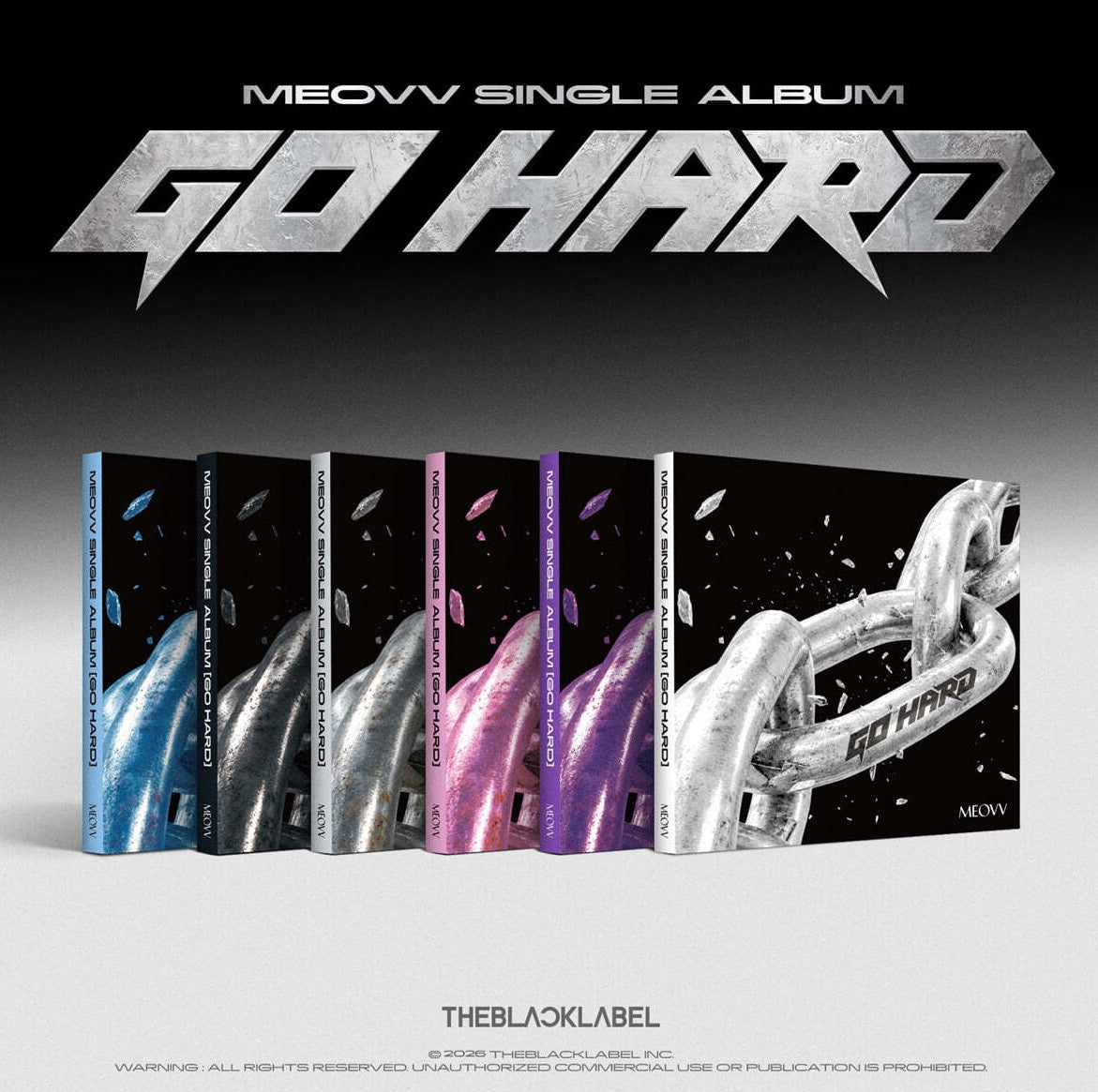 [PRE-ORDER] MEOVV - SINGLE ALBUM [GO HARD] (6 VERSIONS)