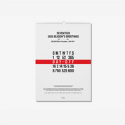 Seventeen 2025 Season's Greetings (Wall Calendar)