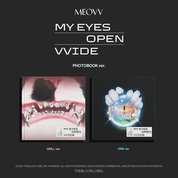 [Pre-Order] MEOVV - 1ST EP ALBUM [MY EYES OPEN VVIDE] (PHOTOBOOK VER.) (2 VERSIONS)
