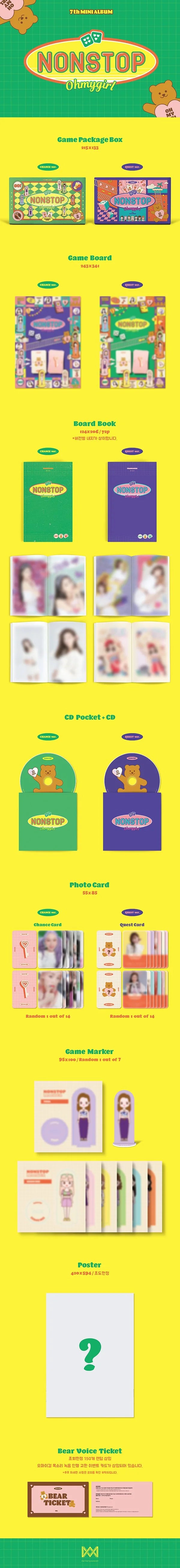 OH MY GIRL 7th Mini Album: Nonstop