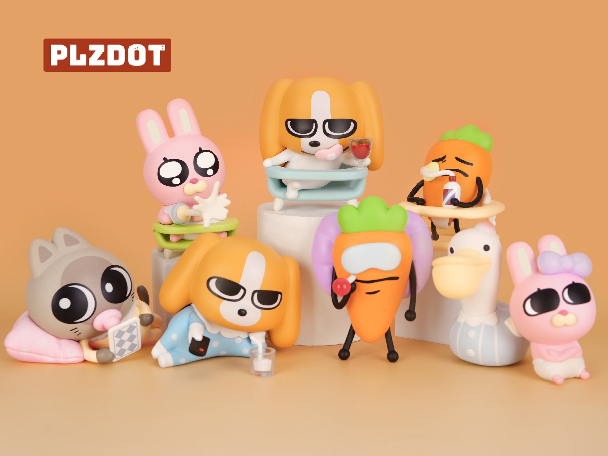 PLZDOT Lipu Friends Be a Baby Blind Box