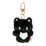 Sparkly-Eyed Cat Mini Keychain