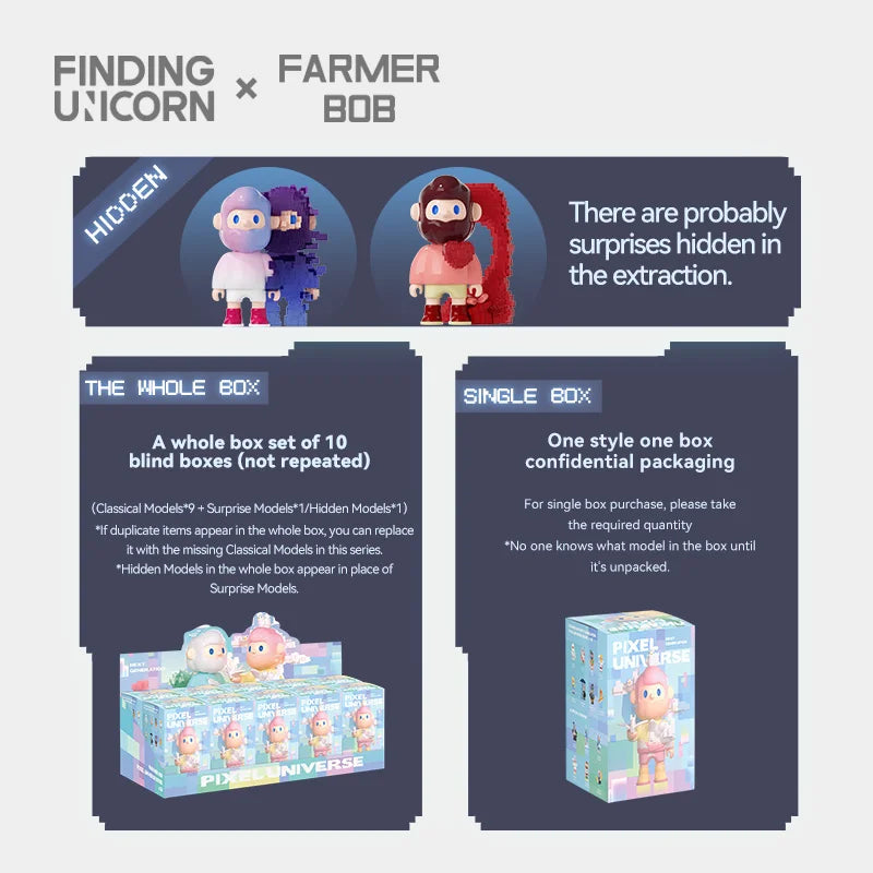 Farmer Bob Next Generation·Pixel Universe Series Blind Box RDT