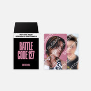 2025 SM ARTIST SEASON’S GREETINGS 28 RANDOM TRADING CARD SET (NCT 127 Ver.) 2 Versions