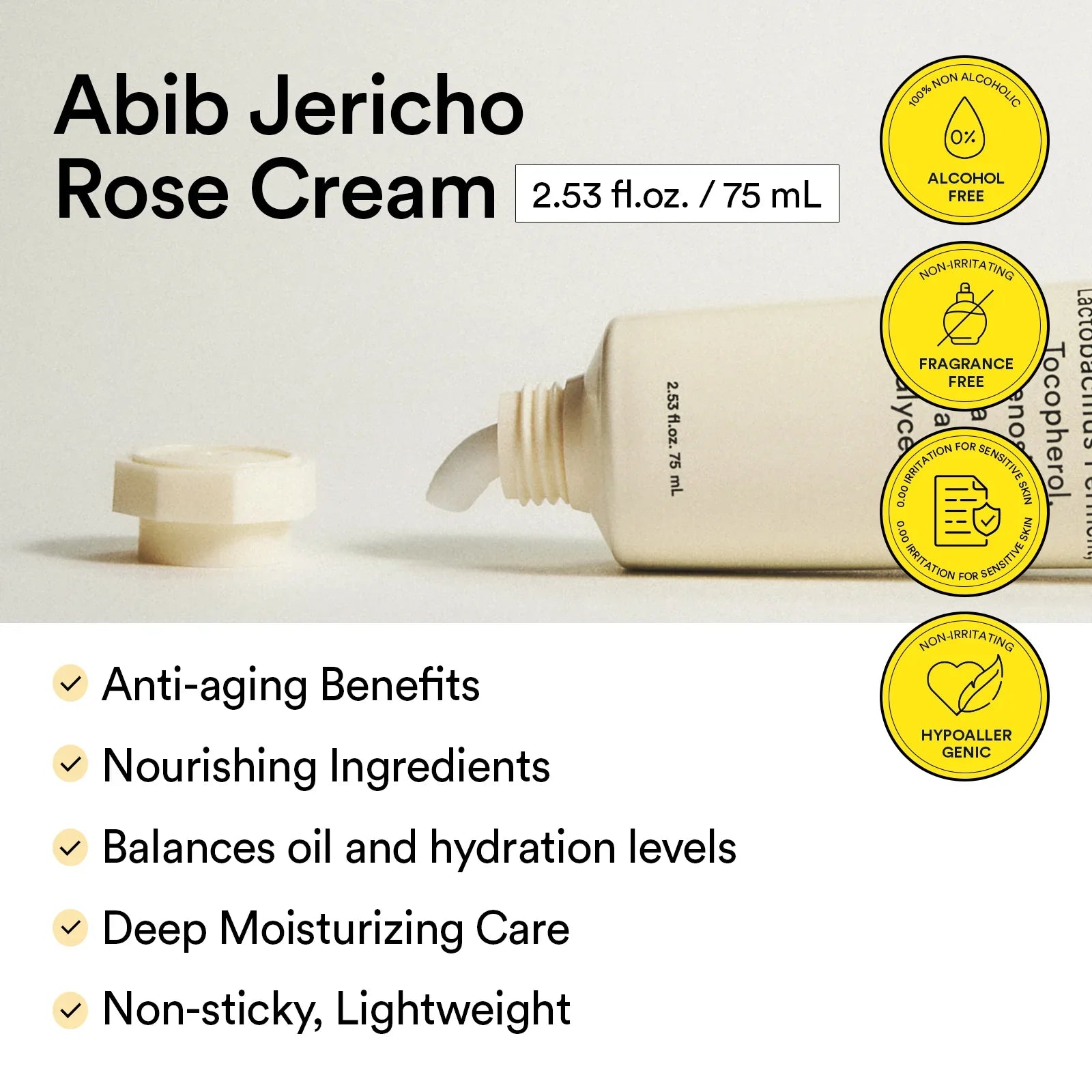 Abib Jericho Rose Creme Nutrition Tube [75ml]