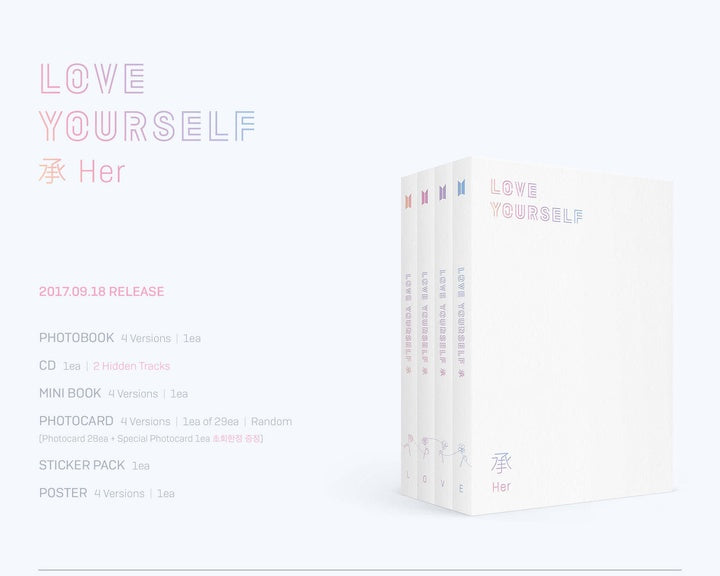 BTS Vol.5 Love Yourself: Her – Amuse Ground