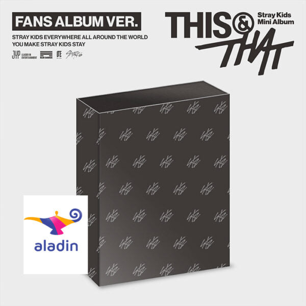 [PRE-ORDER] [Aladin POB] Stray Kids – Mini Album [THIS & THAT] (FANS ALBUM VER.)