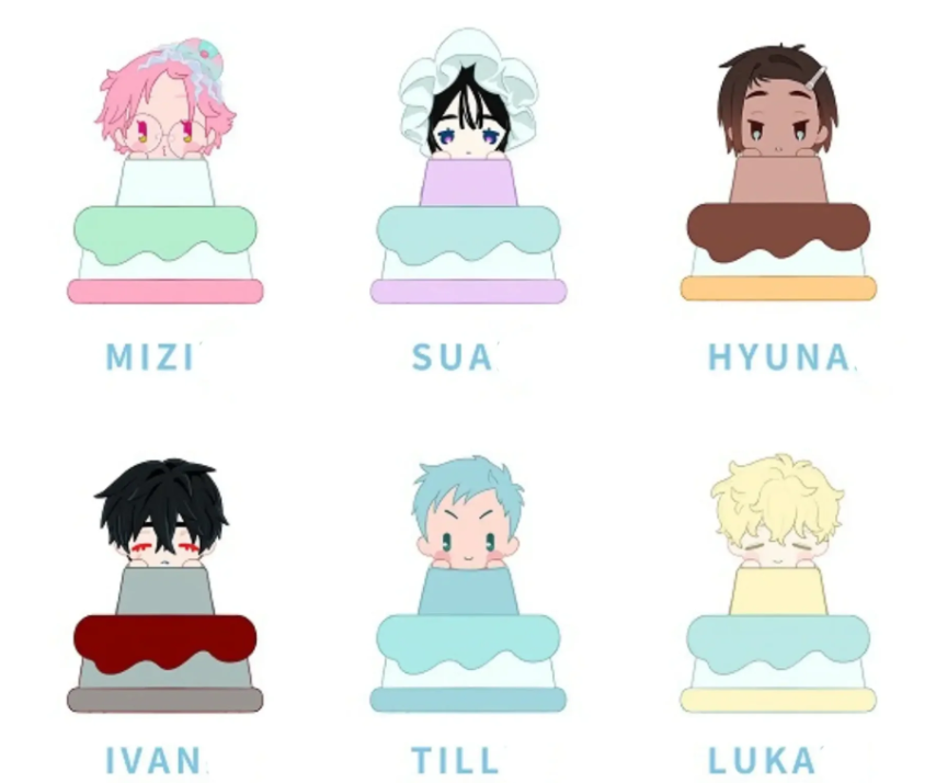 Alien Stage Baby Series Mechanical Keycaps Blind Box (1/6)