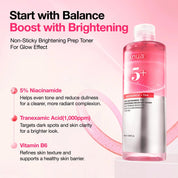Anua Niacinamide TXA Brightening Booster Toner [250ml]