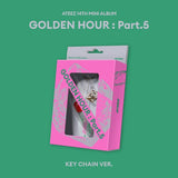 ATEEZ  14th Mini Album [GOLDEN HOUR : Part.5] (KEY CHAIN Ver.)